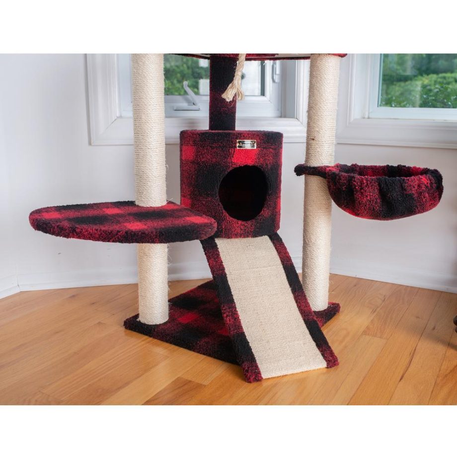 Armarkat Classic Real Wood Cat Tree Four Levels B5806