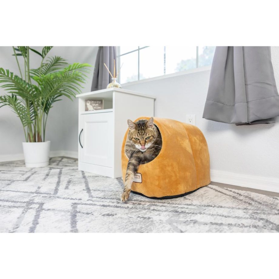 Armarkat Cat Bed Model C11CZS/MH Brown & Ivory