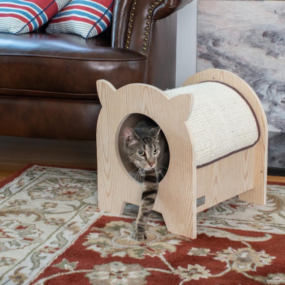 Armarkat Real Wood Model S1203 Premium Wood Cat Hideaway