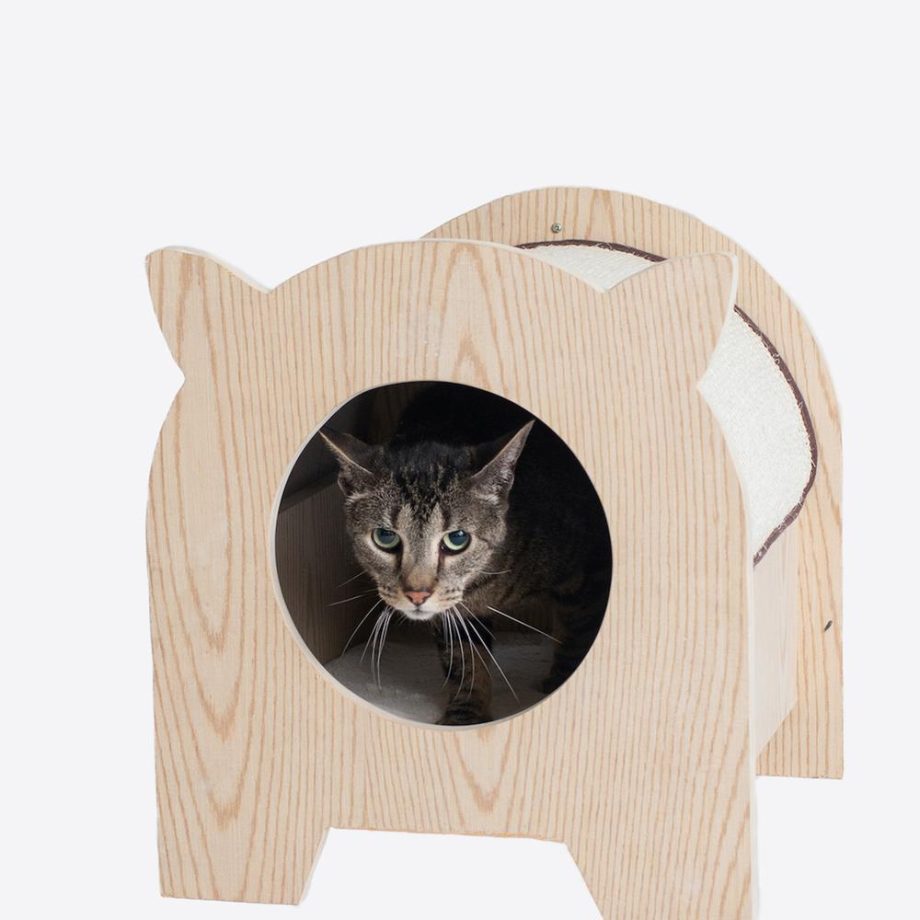 Armarkat Real Wood Model S1203 Premium Wood Cat Hideaway