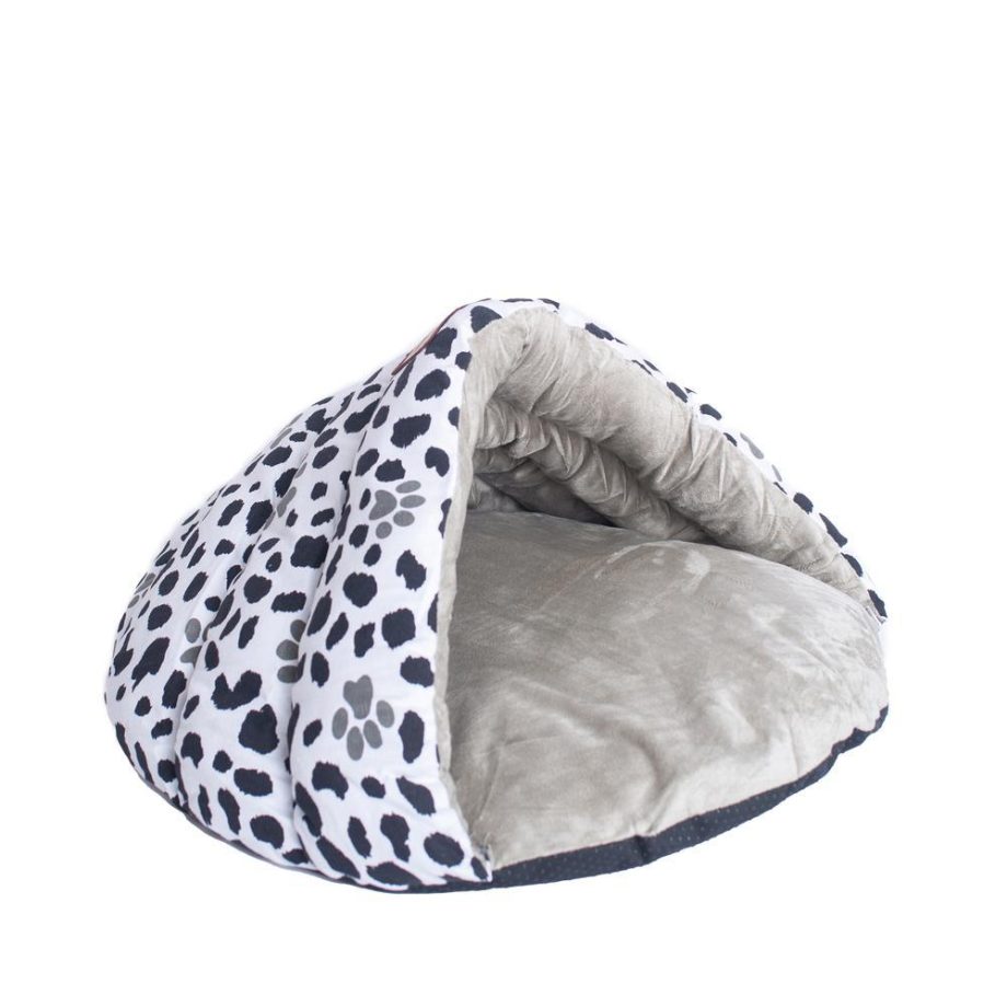 Armarkat Cat Bed Model C19HZY/HL Sage Green Paw Print Pattern