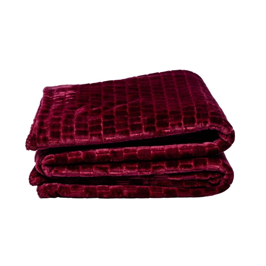 Textured Luxury Sherpa Pet Blanket - Multiple Color Choices (50" x 60")