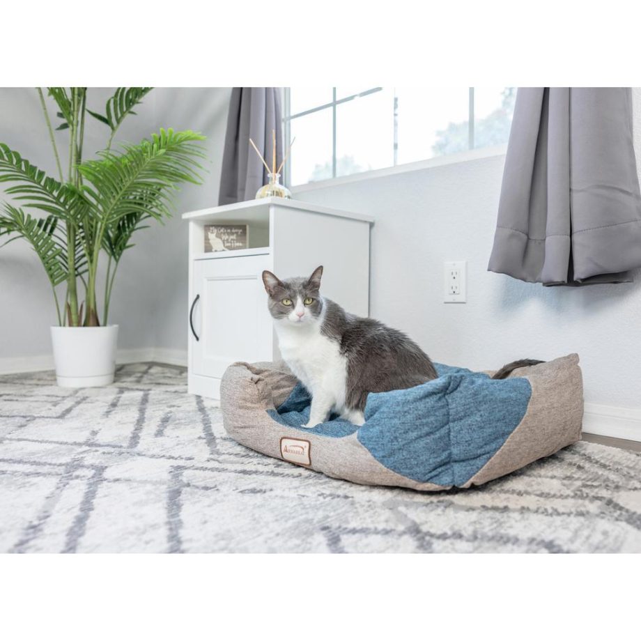 Armarkat Soft upholstery Cat Bed, Skid free Nest Pet Bed, C47