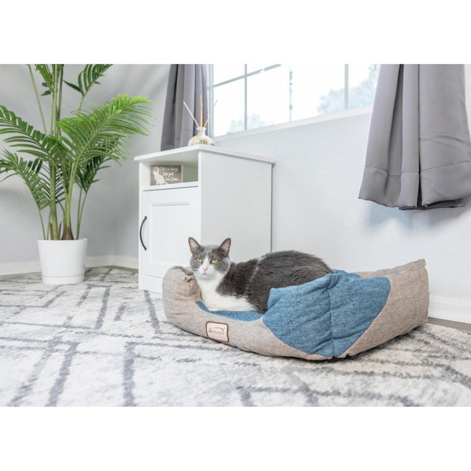 Armarkat Soft upholstery Cat Bed, Skid free Nest Pet Bed, C47