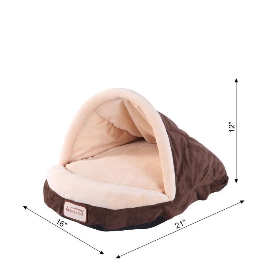 Armarkat Pet Bed Model C05HKF/MH Mocha