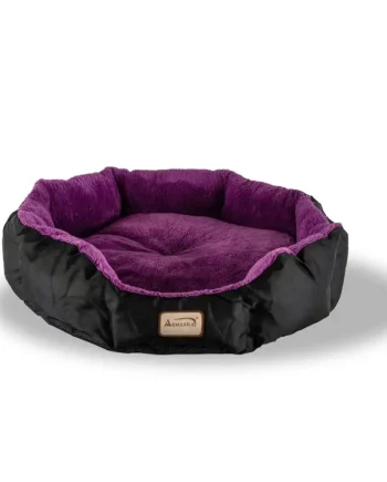 Armarkat Soft Cat Bed in Purple and Black - C101NH/ZH
